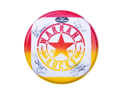 Pearl drumhead signed by - pearl,