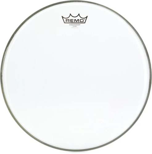 Remo clear ambassador drumhead - clear,