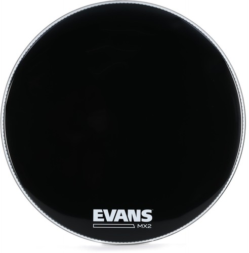 Evans mx2 black marching bass - evans,